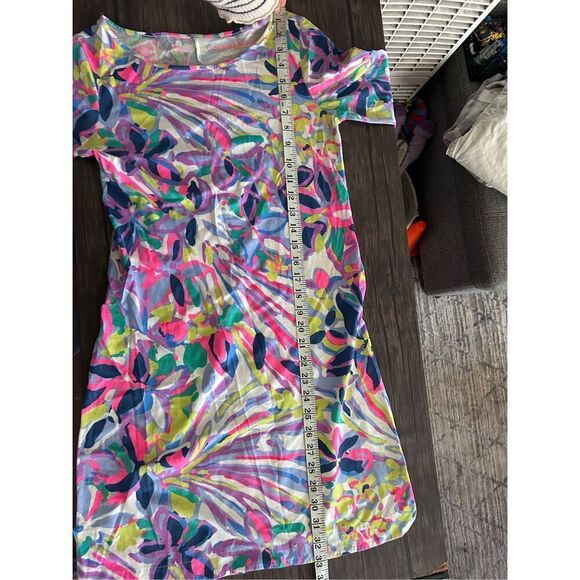 Lilly Pulitzer Marlowe Havin A Blast Floral Shiftt Dress Multicolor Size XS - Picture 11 of 13